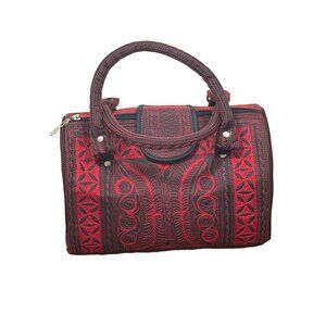 Artisan-Crafted Bag with Traditional Sumatran Embroidery